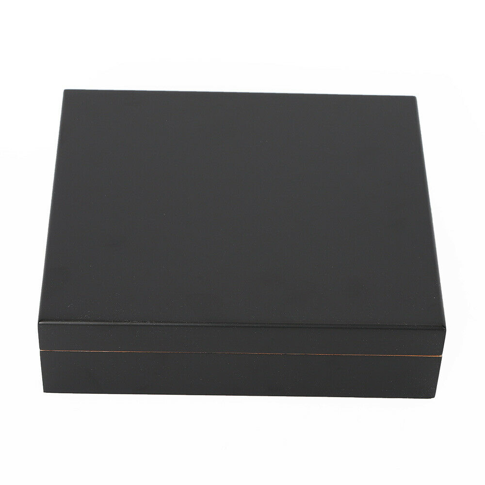 Humidor Cigar Box (Black) – The Session