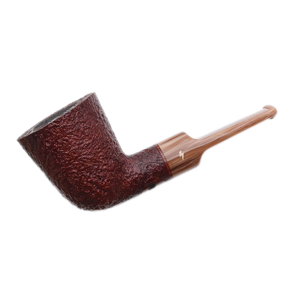 Moonshine Leather Sandblasted Stublin with Coffee Stem